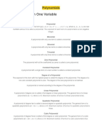 Polynomials Chap 2