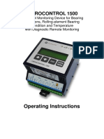 Vibrocontrol 1500: Operating Instructions