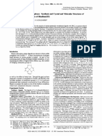 Dinuclear Rhodium (II1) Complexes: Synthesis and Crystal and Molecular Structures Two Amine-Oxime Complexes of Rhodium (