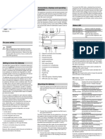 Connections, Displays and Operating Elements: G F MN H