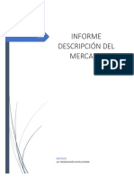 Informe Descripcion Del Mercado