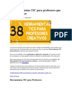 38 Herramientas TIC para Profesores Que Debes Conocer