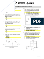 EET Outcome Assessment Sample Questions: A. Newton