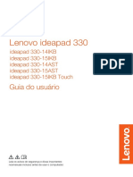 Manual Do Notebook Lenovo Ideapad 330