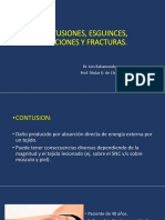 CONTUSIONES, ESGUINCES, LUXACIONES Y FRACTURAS 2019. TRAUMA RAQUIMEDULAR (Autoguardado)