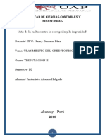 Monografia IGV TRATAMIENTO DEL CREDITO FISCAL