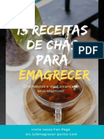 13 Receitas de Chás para Emagrecer