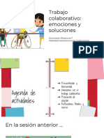 Actividad Socioemocional 23. Trabajo Colaborativo Emociones y Soluciones.