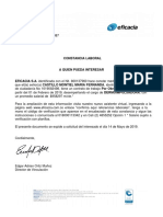 Certificado Fer