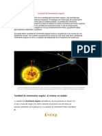 Cantidad de Movimiento Angular