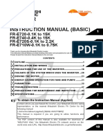 FR-E700 Instruction Manual (Basic) Inverter