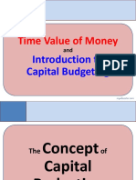 ONAL Time Value of Money and Capital Budgeting