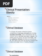 Group 6 Clinical Case Presentation - Obesity