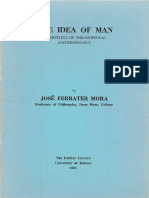 THe Idea of Man FERRATER MORA PDF