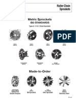 Metric Roller Chain Sprockets