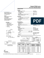 Model 570B Series: Two-Wire Vibration Sensor