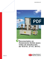 Catalogo Reconectador Solido ENTEC (SPN) 2018