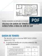 Cálculo Da Queda de Tensão Elétrica