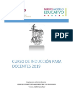 Curso de Inducción para Docentes