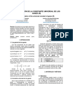 Informe 3. Determinación de La Constante Universal de Los Gases