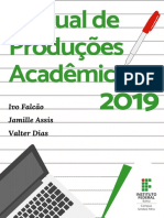 Manual de Produções Acadêmicas 2019 PDF