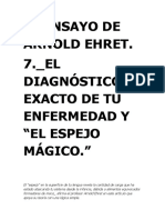 El Diagnóstico Exacto de Tu Enfermedad y El Espejo Mágico