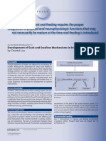 Safe and Competent Oral Feeding Requires The Proper Integration of Physical and Neurophysiologic Functions That May Not Necessarily Be Mature at The Time Oral Feeding Is Introduced