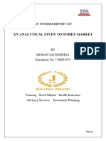 An Interim Report On Analytical Study On Forex Market