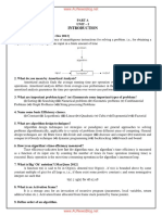 Design and Analysis of Algorithm