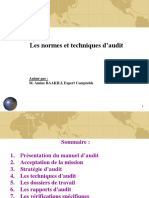 Séminaire Manuel Et Techniques D'audit