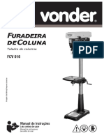 Manual de Furadeira de Coluna Vonder