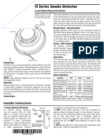 DSC-410 Smoke Detector