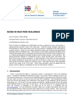 Noise in High Rise Buildings: Ross H. Palmer Cpeng Rpeq Principal Palmer Acoustics (Australia) Pty LTD