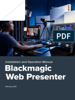 Blackmagic Design Web Presenter 1