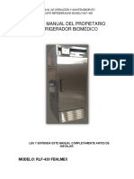 Refrigerador Vacunas RLF 420 Fehlmex