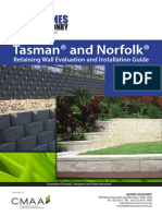 Tasman® and Norfolk®: Retaining Wall Evaluation and Installation Guide