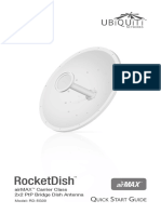 Airmax Carrier Class 2X2 PTP Bridge Dish Antenna: Model: Rd-5G30