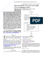 Preparation of Papers For IEEE T and J: (February 2017)