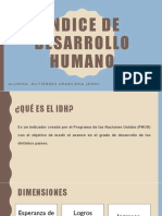 Índice de Desarrollo Humano