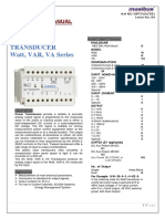 AC Power Transducer User Manual