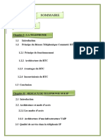 Etude Et Implémentation de Téléphonie Sur IP Dans Une Entreprise Paco