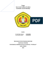 Tugas: Tata Letak Fasilitas Produksi "Systematic Layout Planning"