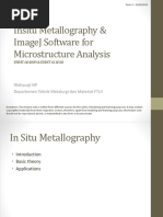 In-Situ Metallography