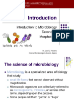 Introduction To Microbiology Taxonomy Morphology: Dr. José L. Navarro Clinical Microbiologist, (Madrid, Spain)