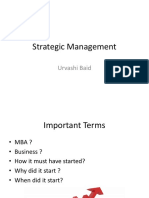 Strategic Management