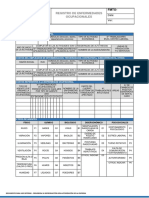 FMTO-009-V.01 Registro de Enfermedades Ocupacionales