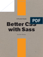 Better CSS With Sass: A Pocket Guide