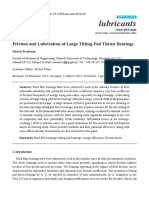 Lubricants: Friction and Lubrication of Large Tilting-Pad Thrust Bearings