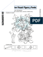 Ficha de Figura y Fondo para Primero de Primaria