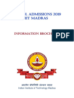 IB - MTech IITM 2019 PDF